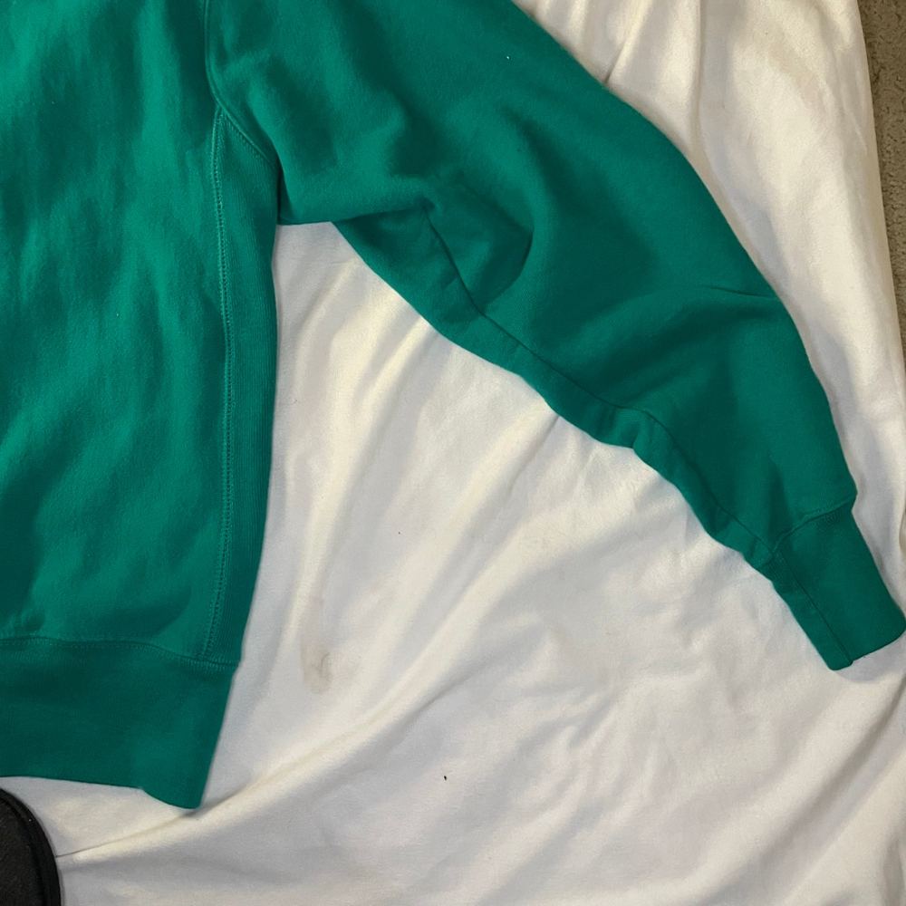 Champion Reverse Weave Teal Sweatshirt Size Large for Women - Picture 6 of 11